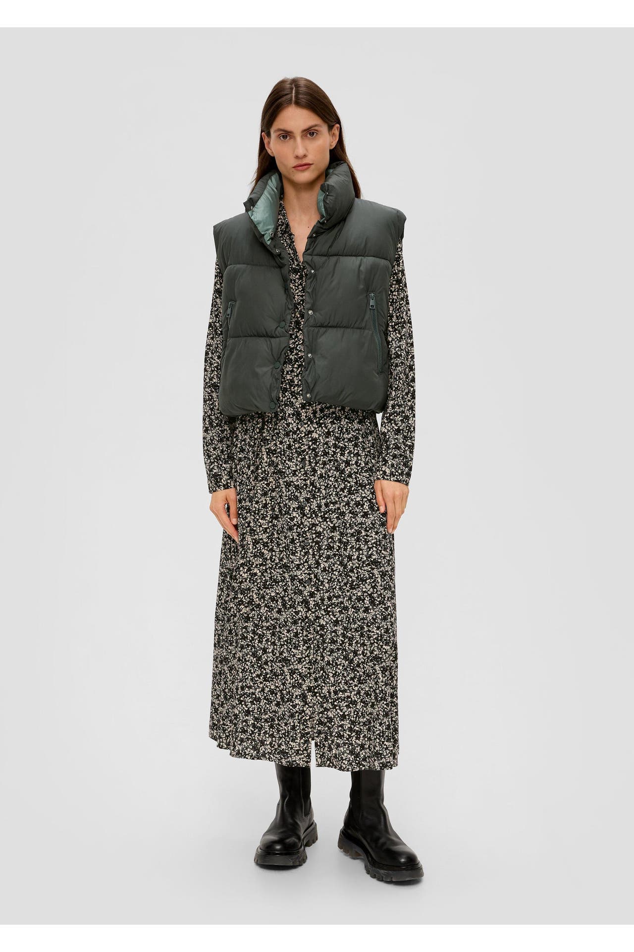 S.OLIVER Maxikleid 79A6_olivgrün, Bild 1