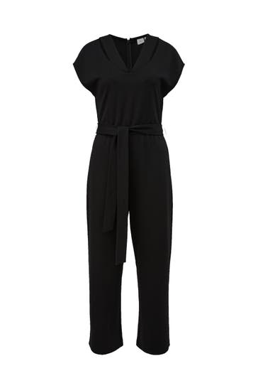 S.OLIVER Jumpsuit 9999_schwarz Tapered