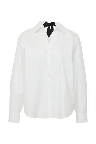 S.OLIVER Casual-Bluse 0100_weiß