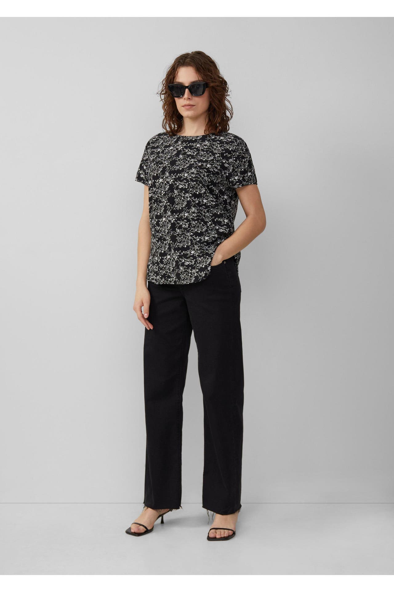 QS BY S.OLIVER Blusenshirt 99A1_schwarz, Bild 1