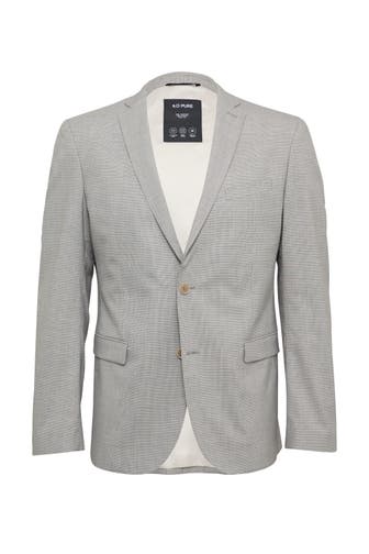 S.OLIVER Casual-Sakko S.OPURE 11N1_hellgrau Regular Fit