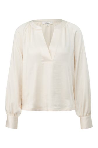 S.OLIVER Casual-Bluse 0402_creme