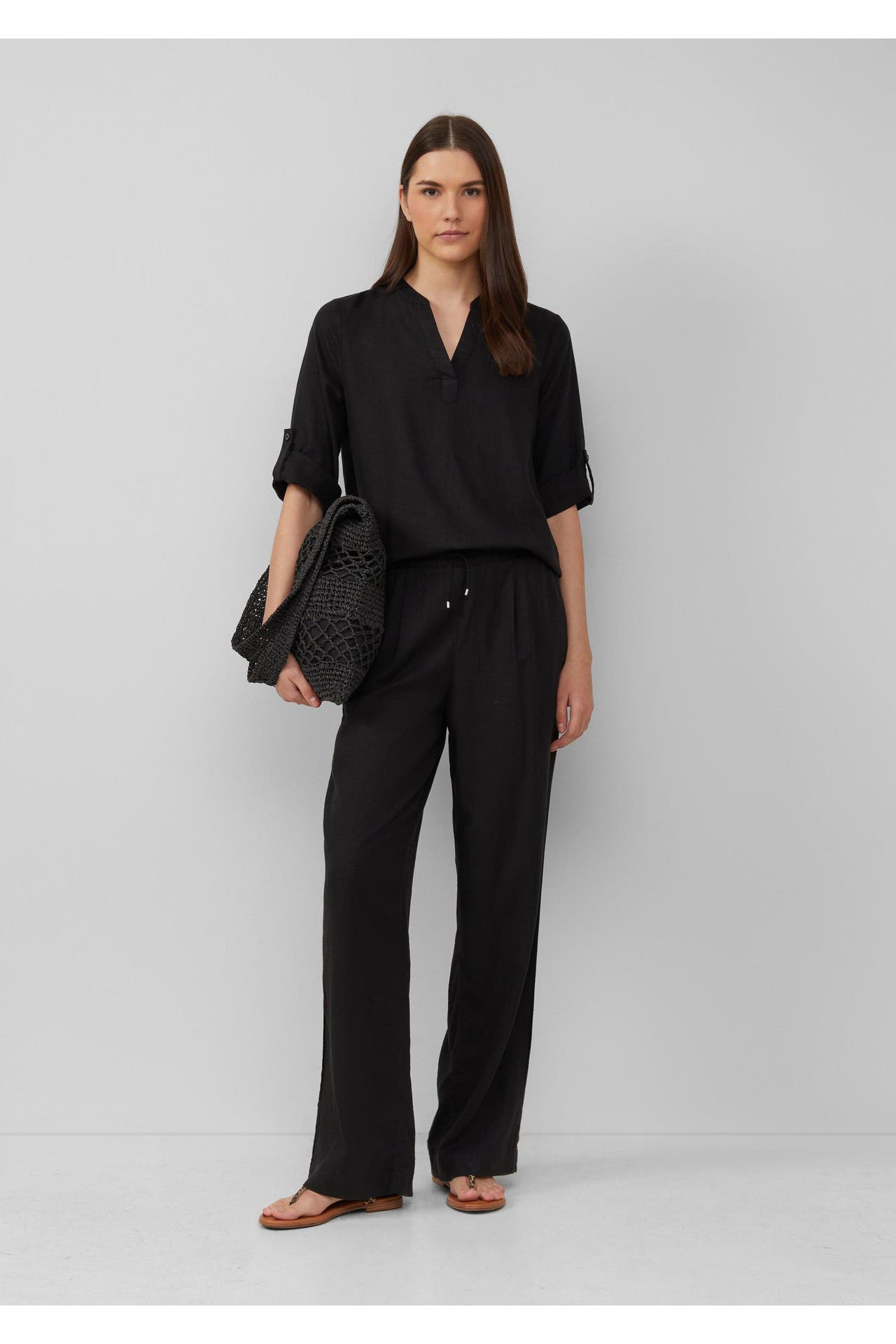 S.OLIVER Casual-Bluse 9999_schwarz, Bild 1