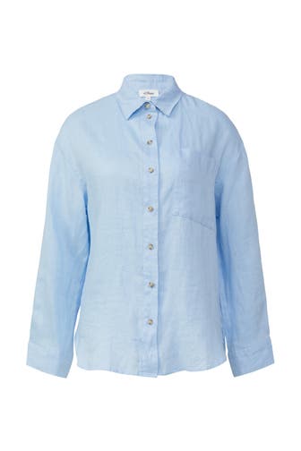 S.OLIVER Casual-Bluse 5083_hellblau