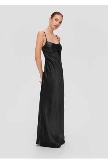 QS BY S.OLIVER Maxikleid 9999_schwarz