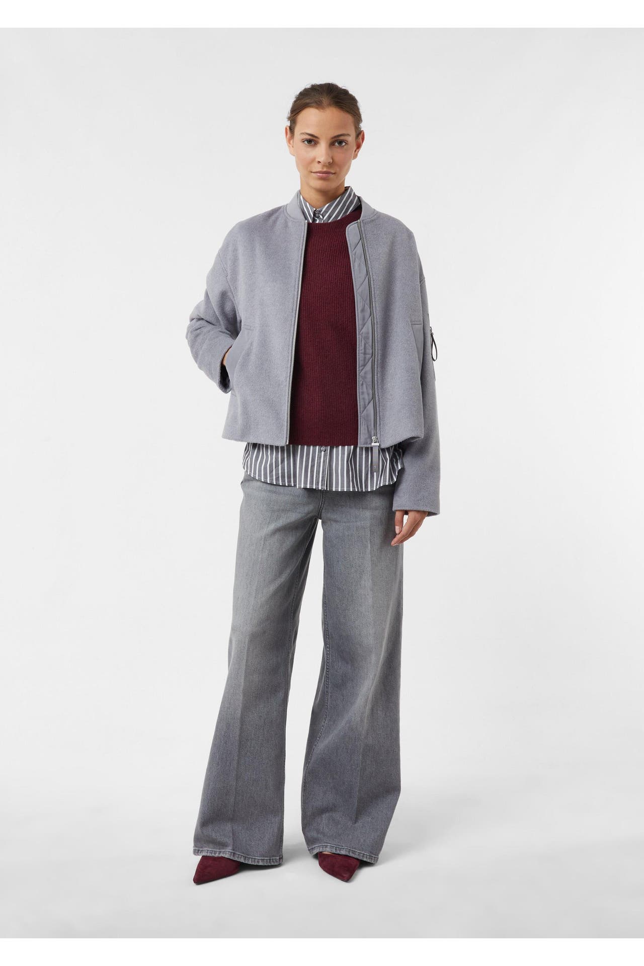COMMA, Pullover 4916_bordeaux, Bild 1