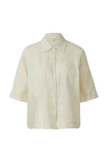 S.OLIVER Blusenshirt 0750_natur