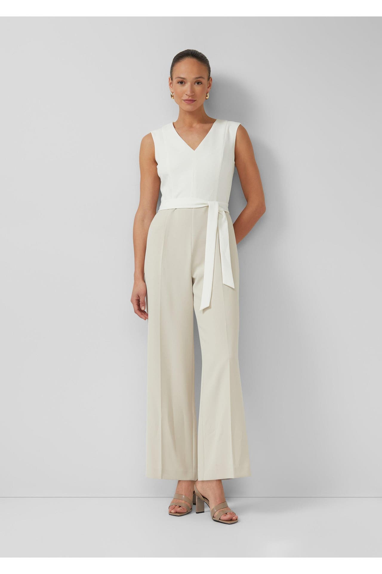 S.OLIVER Jumpsuit 8061_beige Tapered, Bild 1