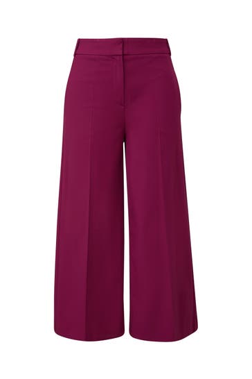 COMMA, Stoffhose 4641_fuchsia Tapered