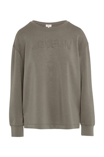 S.OLIVER Sweatshirt 85D0_anthrazit