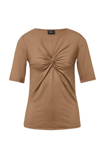 S.OLIVER T-Shirt 8624_cognac