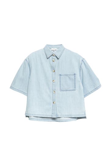S.OLIVER Blusenshirt 52Y6_blau