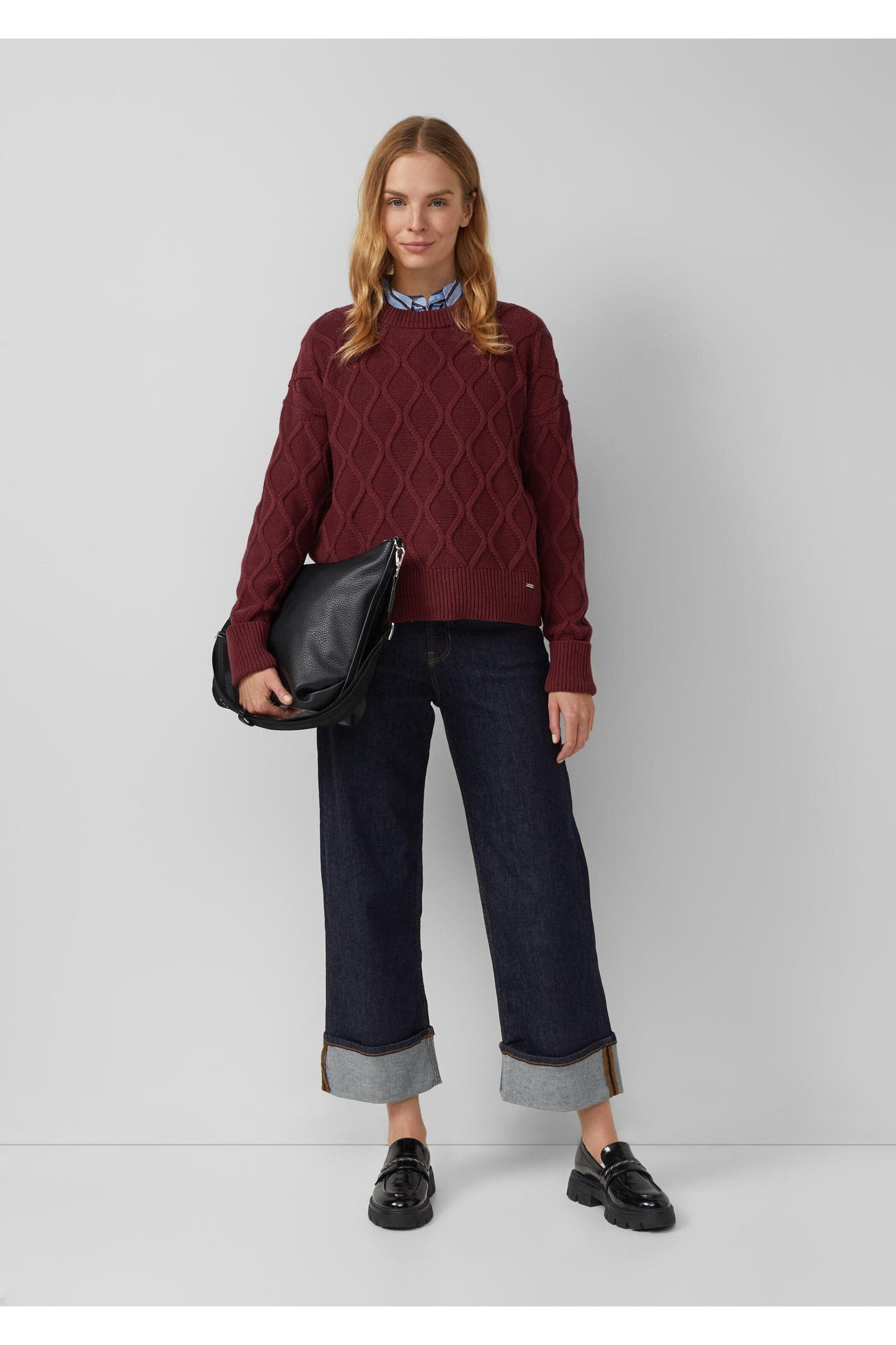 S.OLIVER Pullover 3902_bordeaux, Bild 1
