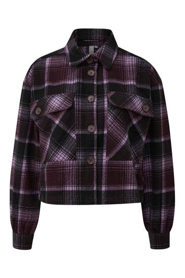 QS BY S.OLIVER Blouson 46N0_aubergine