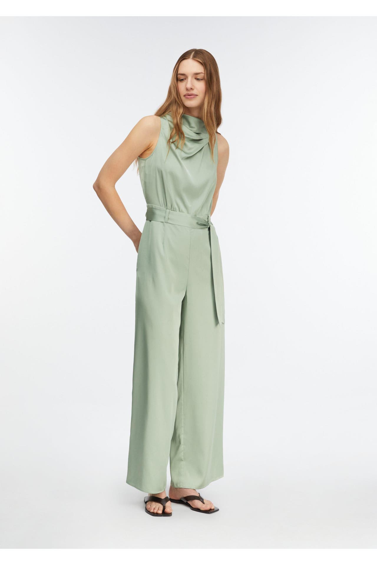 COMMA, Jumpsuit 6211_salbeigrün Tapered, Bild 1