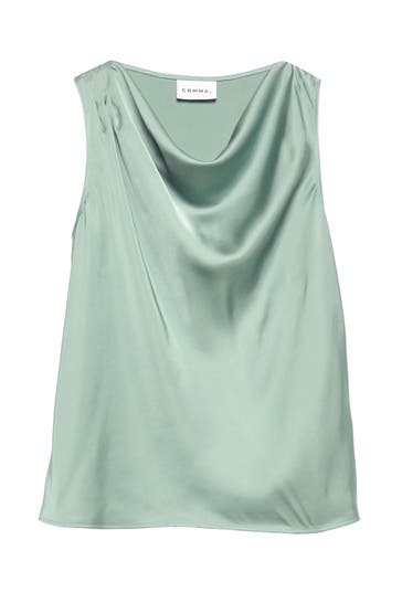 COMMA, Blusenshirt 6211_salbeigrün