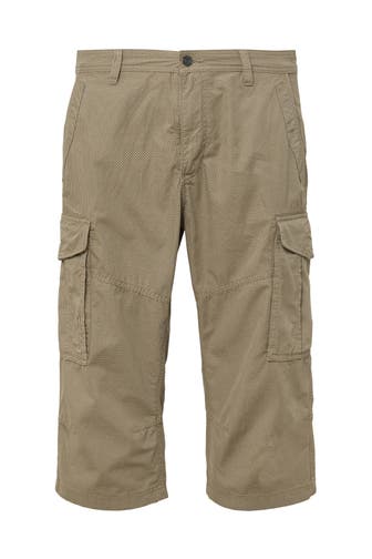 S.OLIVER Short FILE 78A0_olivgrün Tapered