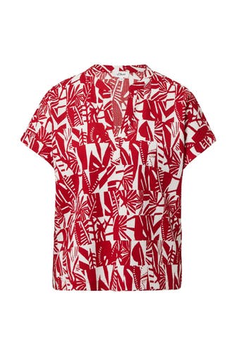 S.OLIVER T-Shirt 35A1_mohnrot