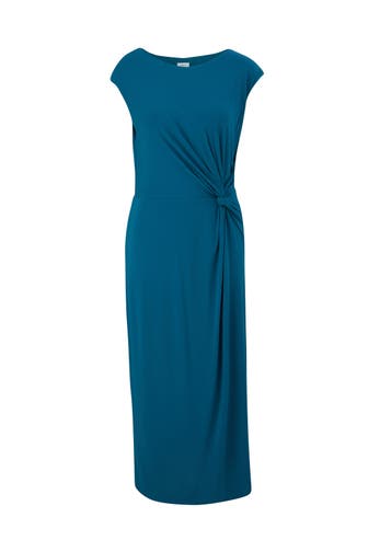 S.OLIVER Maxikleid 6768_petrol
