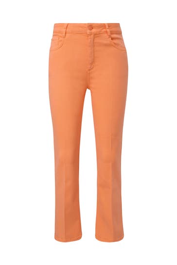 COMMA, Stoffhose 2400_orange Tapered
