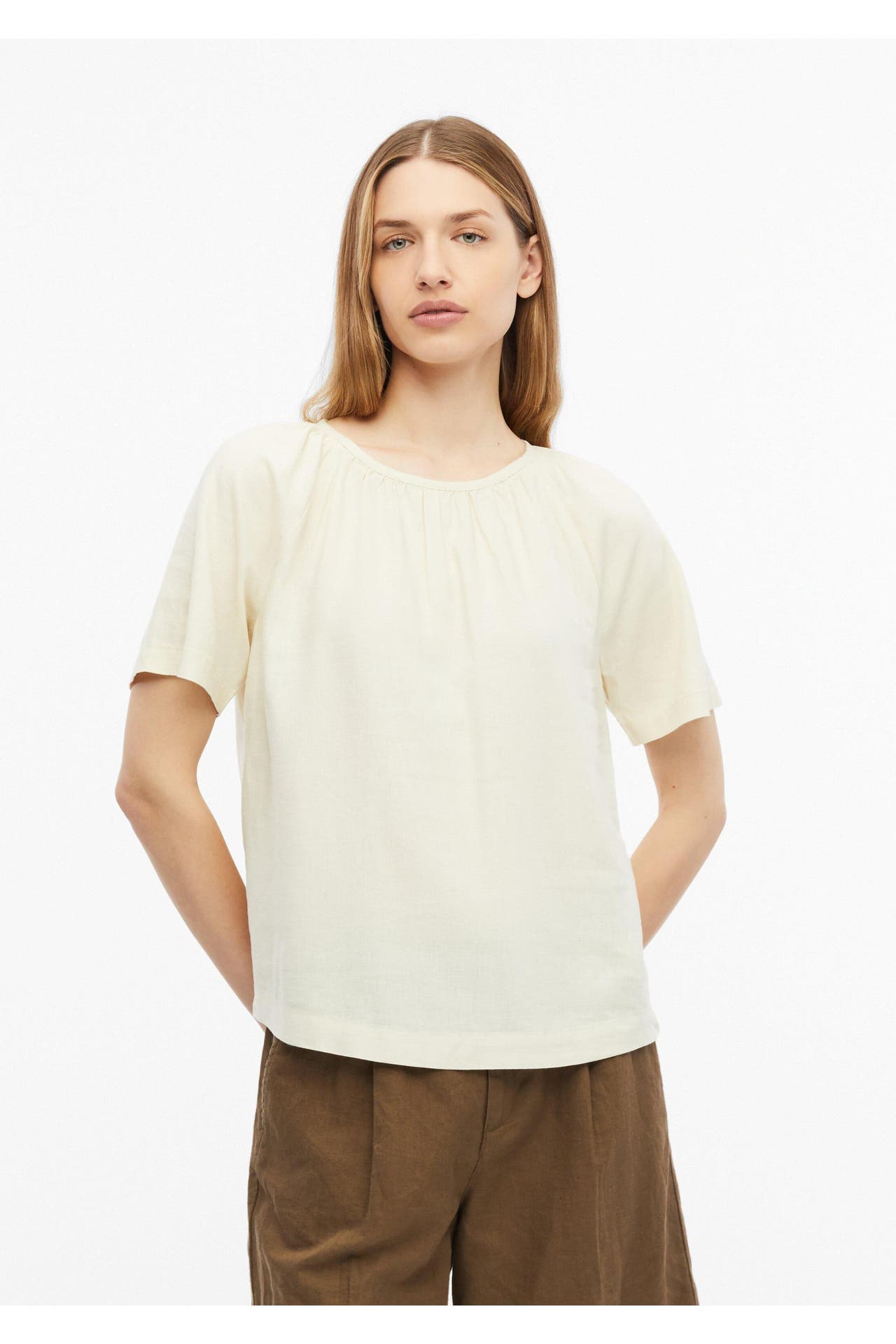 S.OLIVER Blusenshirt 8000_helles beige, Bild 1