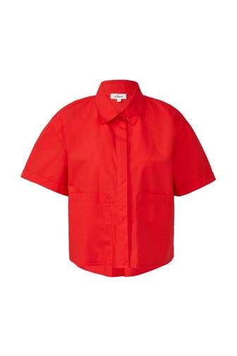 S.OLIVER Blusenshirt 3090_rot