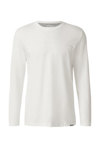 S.OLIVER Longsleeve 0120_weiß