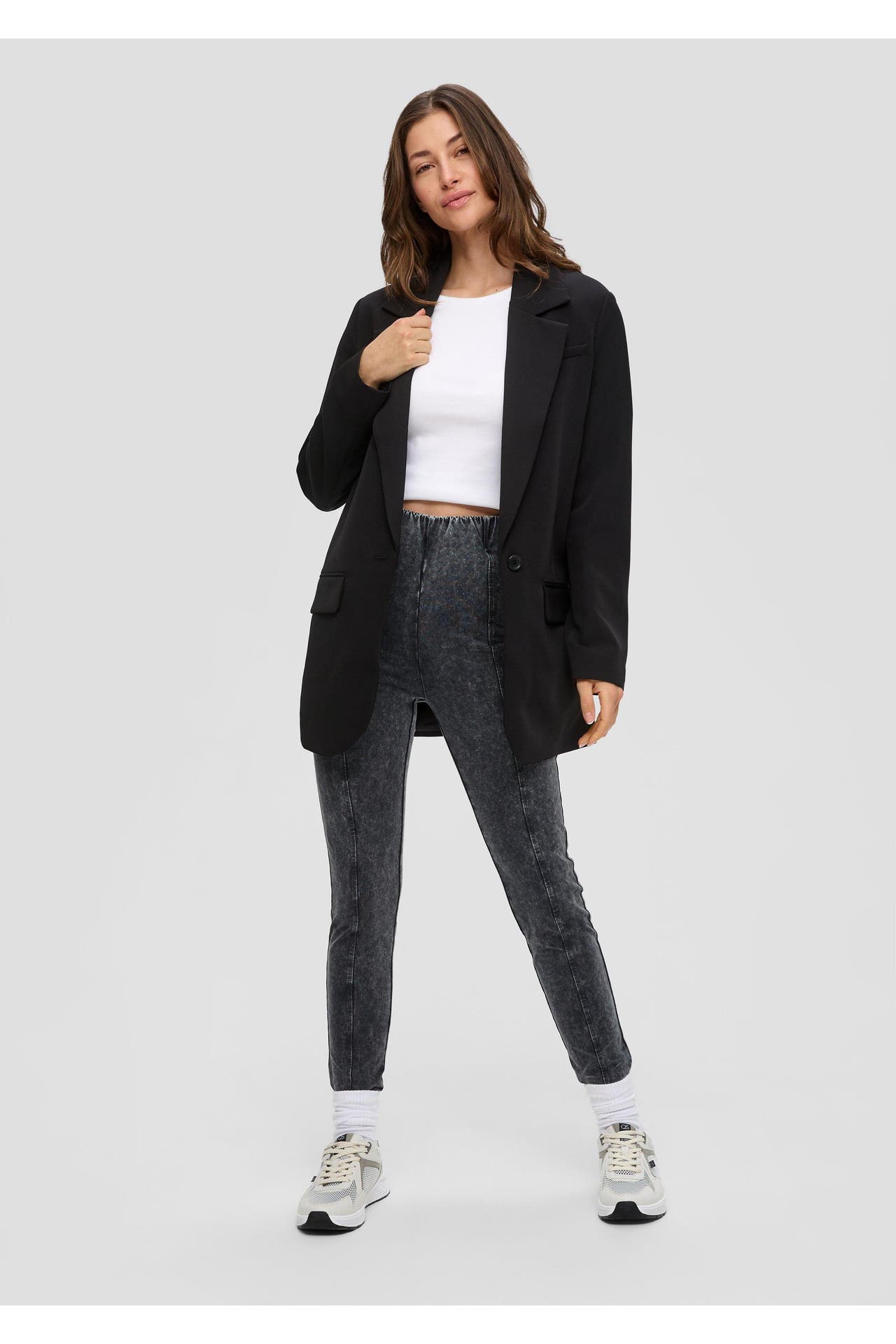 QS BY S.OLIVER Leggings 9999_schwarz Tapered, Bild 1