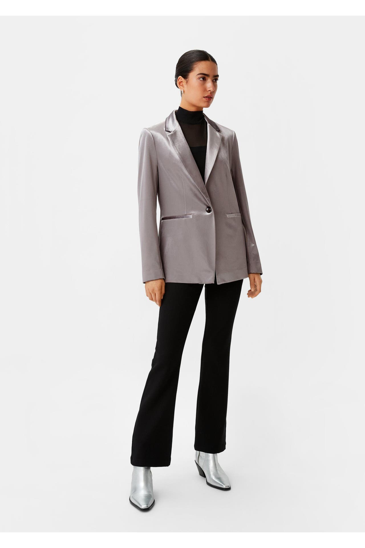 COMMA, Blazer 0010_silber, Bild 1