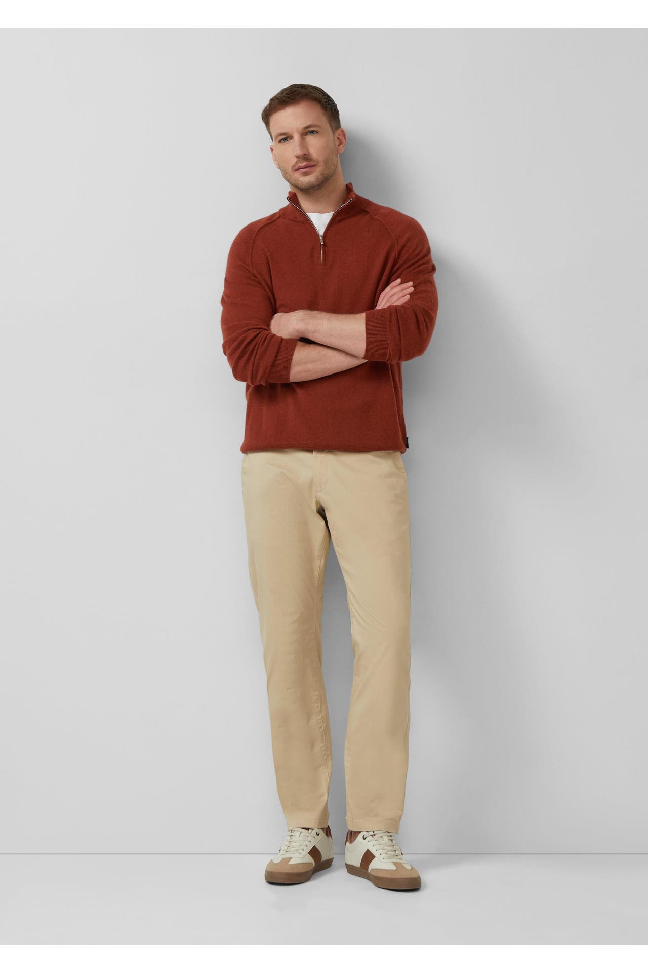 S.OLIVER Chino 8400_sandstein Tapered, Bild 1