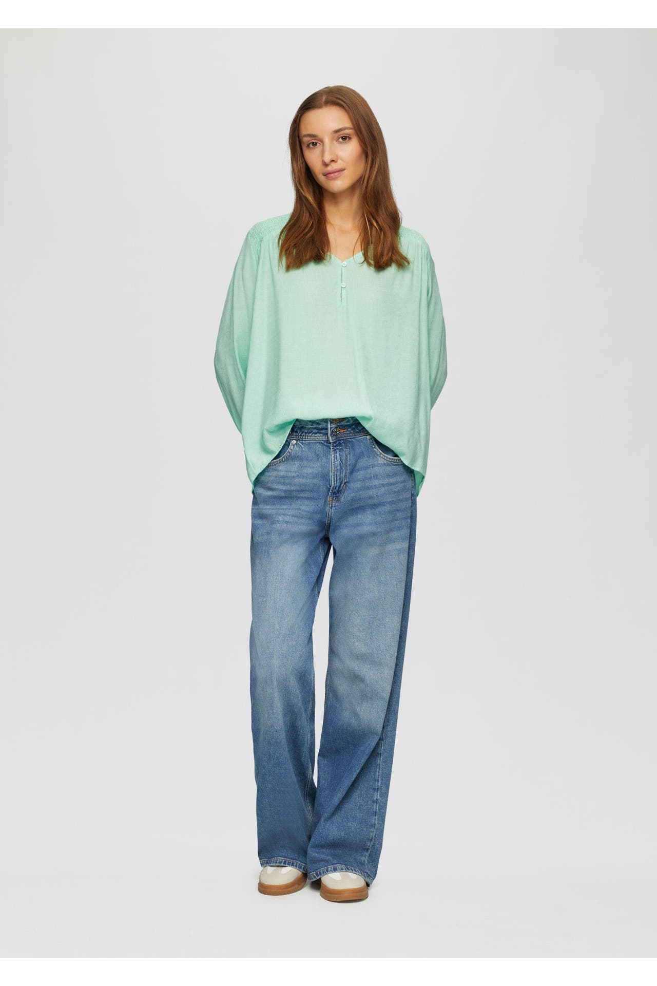 S.OLIVER Casual-Bluse 6505_minze, Bild 1