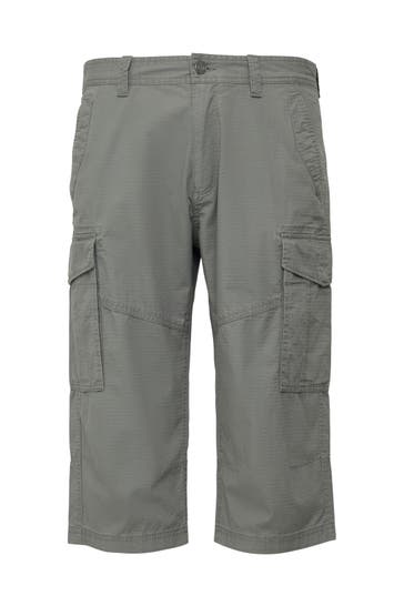 S.OLIVER Short FILE 9467_grau Tapered