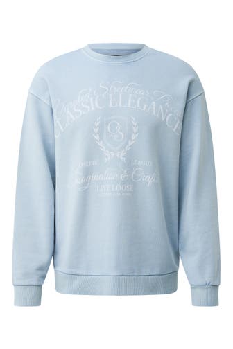 QS BY S.OLIVER Sweatshirt 50D0_hellblau