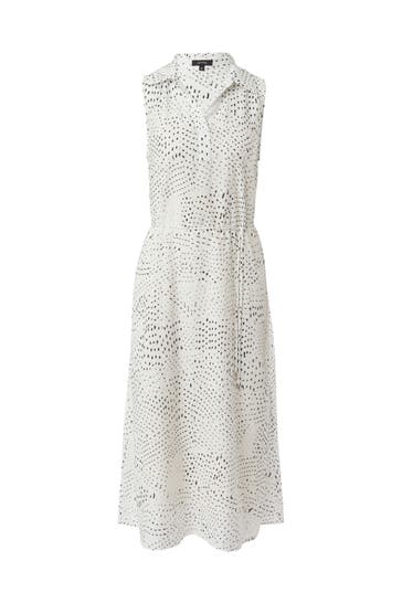 COMMA, Midikleid 01A1_weiß