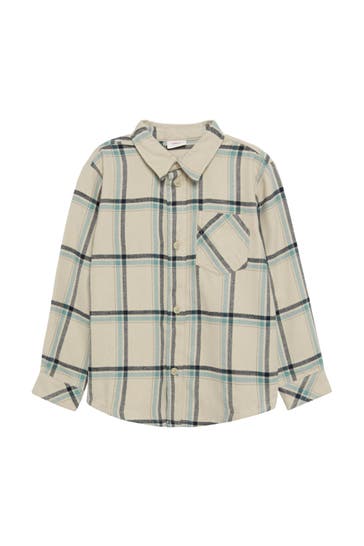 S.OLIVER Hemd 81N1_beige Regular Fit