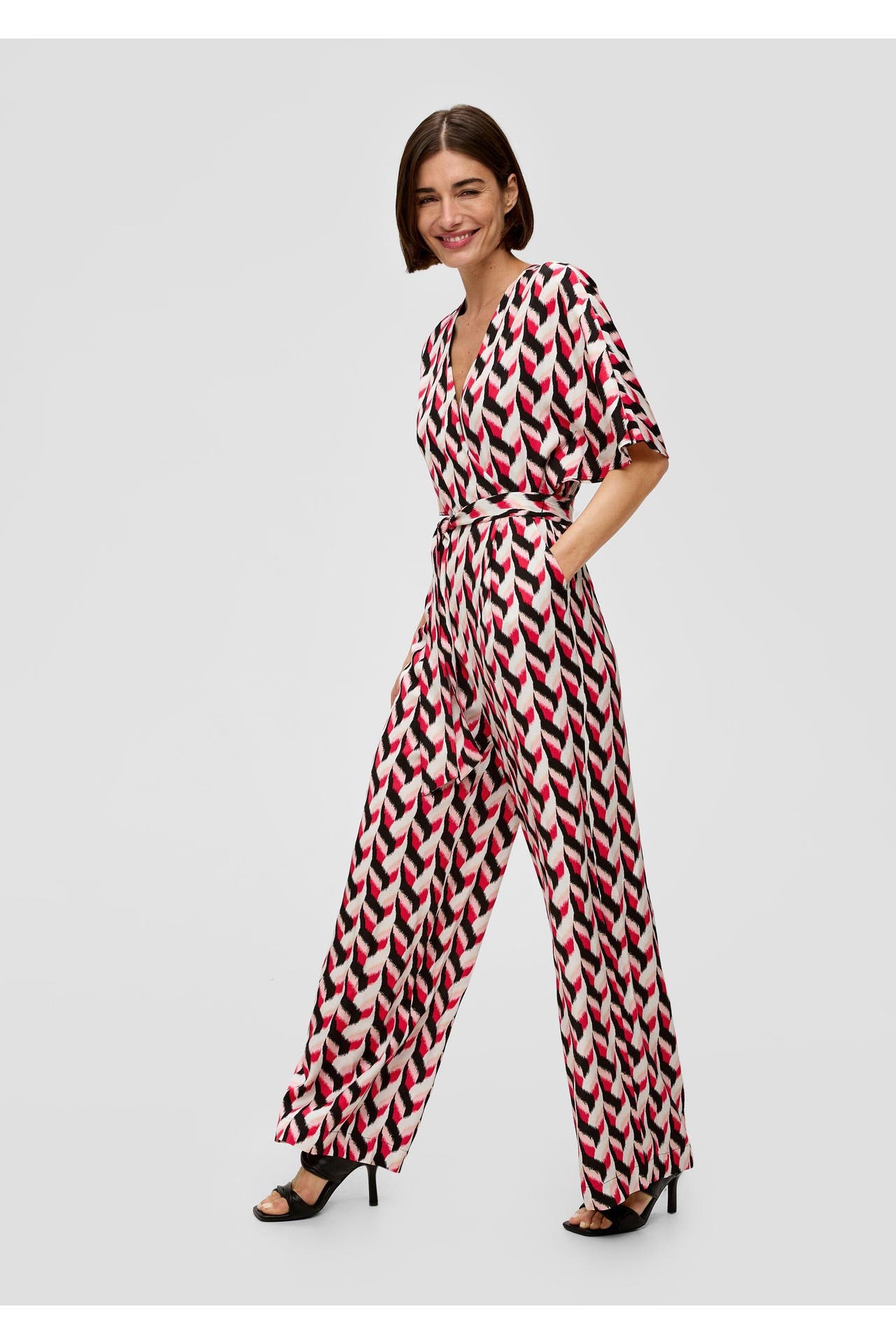 S.OLIVER Jumpsuit 99B2_schwarz Tapered, Bild 1