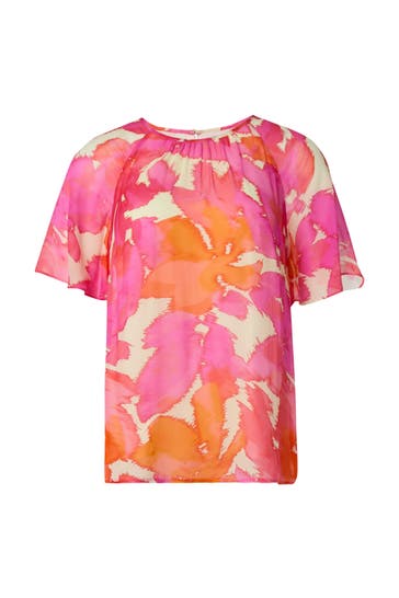 COMMA, Blusenshirt 42A8_koralle