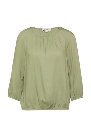 S.OLIVER Casual-Bluse 7900_olivgrün