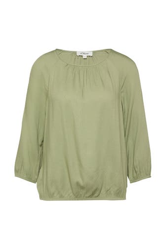S.OLIVER Casual-Bluse 7900_olivgrün