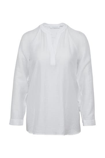COMMA, Casual-Bluse 0100_weiß