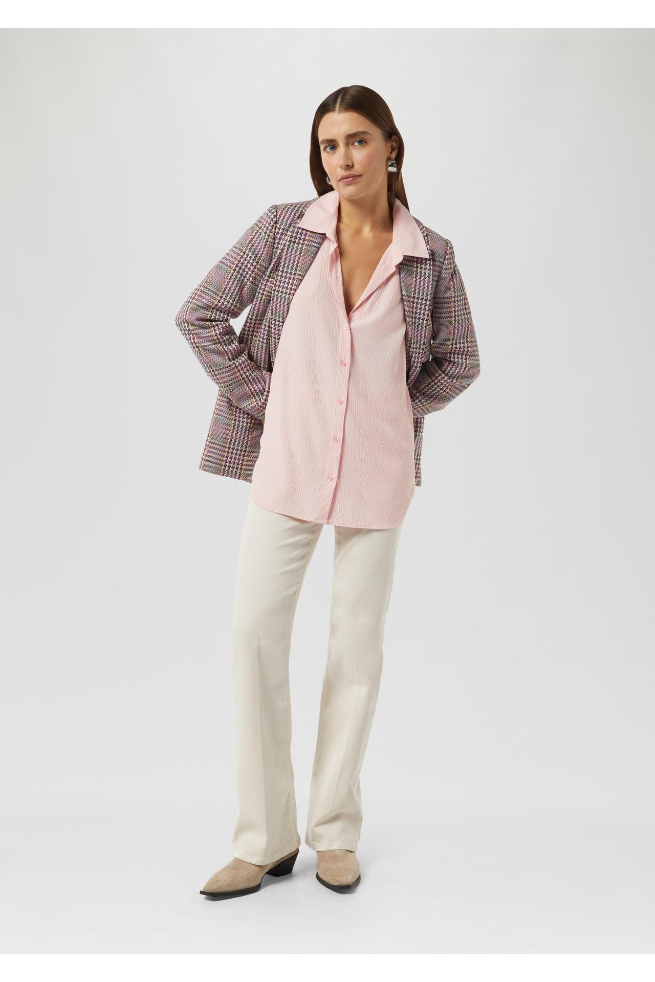 COMMA, Casual-Bluse 4242_pfirsich, Bild 1