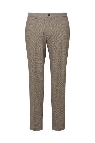 S.OLIVER Stoffhose S.OPURE 89N4_hellbraun Tapered