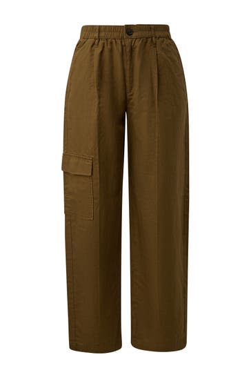 S.OLIVER Stoffhose 8918_braun Tapered
