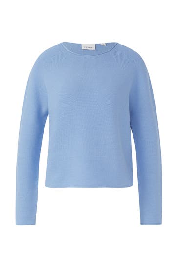 COMMA, Pullover 5132_blau