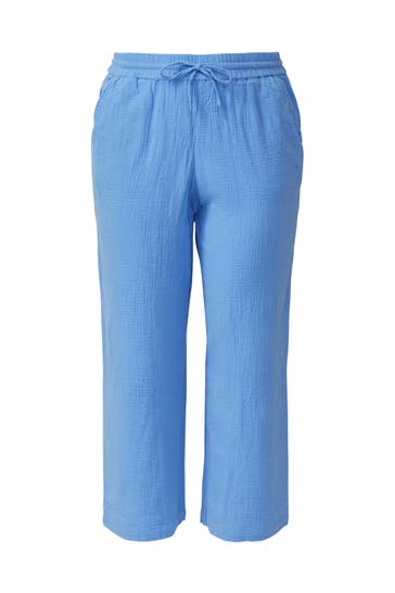 QS BY S.OLIVER Stoffhose 5443_blau Tapered