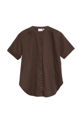 COMMA, Blusenshirt 8943_dunkelbraun