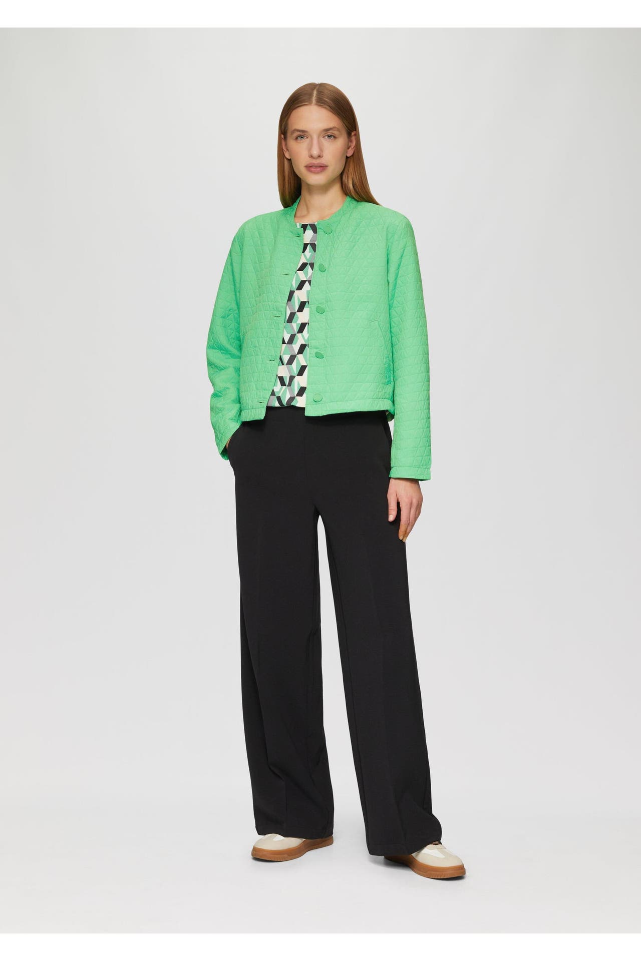 S.OLIVER Sweatjacke 7326_limettengrün, Bild 1