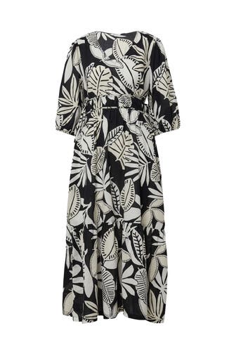 S.OLIVER Midikleid 99A0_schwarz