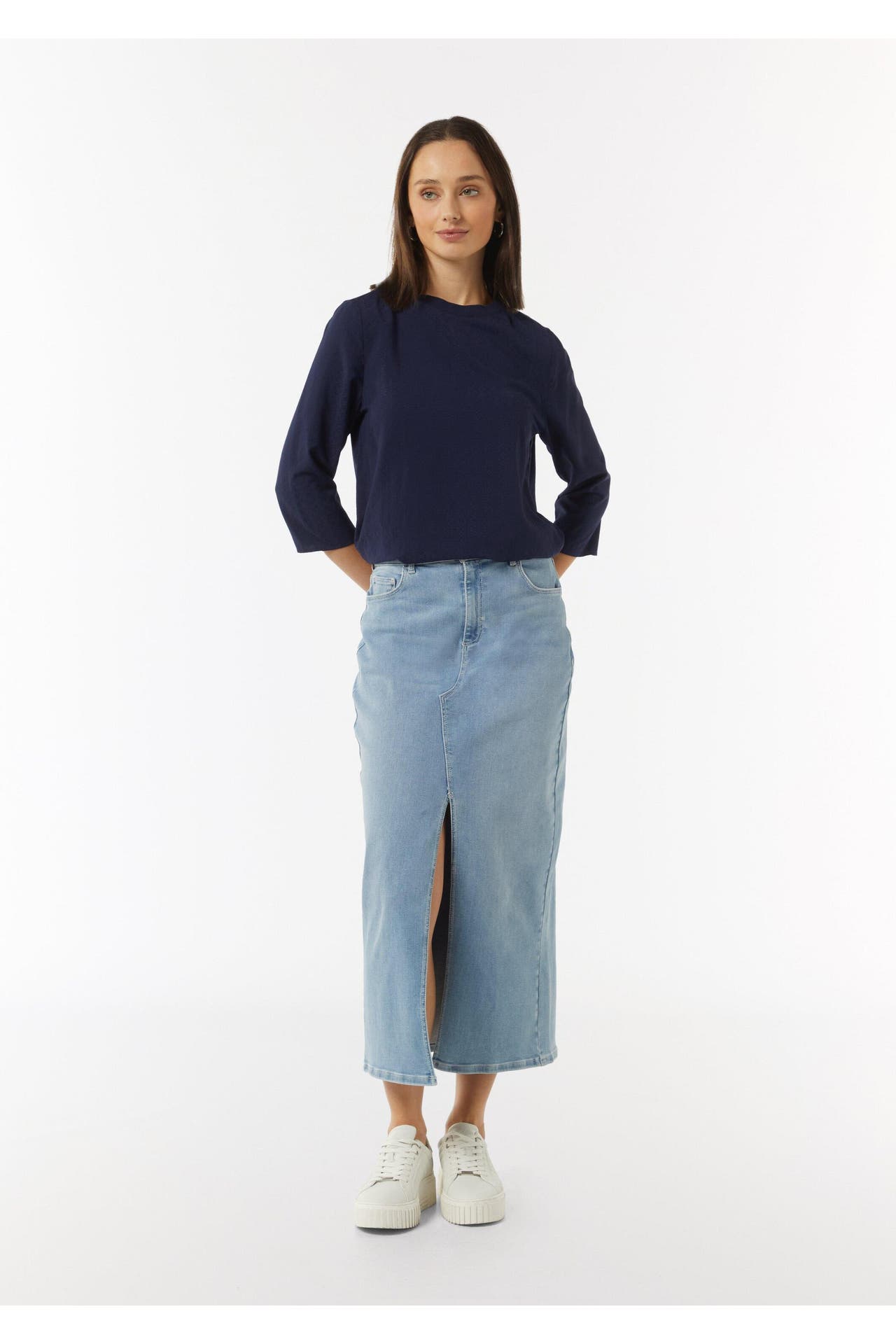 COMMA, Casual-Bluse 5839_tiefblau, Bild 1
