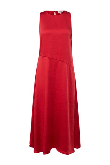S.OLIVER Midikleid 3384_rot